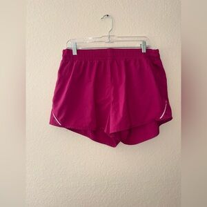 All in Motion Women's Fuchsia Athletic Shorts